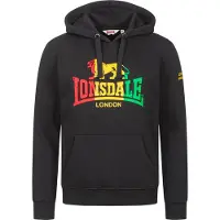 Lonsdale Sounds Hoodie Noir M Homme