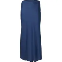 Vila Ellette Midi Skirt Bleu 40 Femme