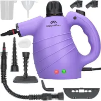 Motionflow - Nettoyeur vapeur portatif - 12-en-1 - Multifonction - 1150 W - 450 ML - Violet