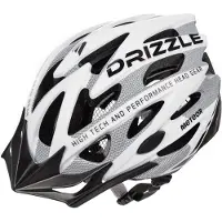 Meteor Drizzle casque de vélo homme femme enfant MTB rollerhelm L 58-61 cm blanc/gris