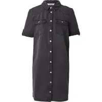 ONLY Robe-chemise 'ONLLISA' noir denim