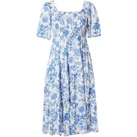 ONLY Robe 'ONLStar Vienna' bleu roi / blanc