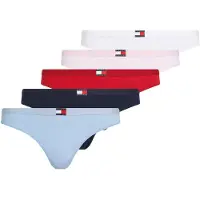 Tommy Hilfiger Uw0uw05751 Thong 5 Units Multicolore L Femme