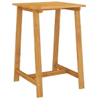 vidaXL Table de jardin debout 70x70x104 cm acacia massif