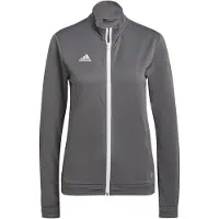 Adidas Veste de sport 'Entrada 22' gris foncé / blanc
