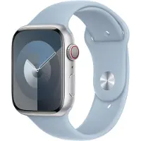Apple Bracelet Sport pour Watch | 44/45/46/49 mm - Taille S/M - Light Blue