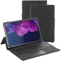 Mobilis - Clavier et étui (étui de protection) - universel, pour tablettes de 9" à 11" - avec pavé tactile - sans fil - Bluetooth - AZERTY - Français - noir