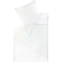 Set One By Musterring Renforcé Parure de lit TWIST Blanc 155 x 220 cm