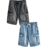 Next Jean bleu denim / noir denim