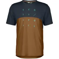 SCOTT Trail Flow Dri Short Sleeve Jersey Marron M Homme