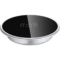 Kalb Material für Möbel kalb | Qi encastrable Chargeur rapide Fast Charge Wireless Induction Charger sans fil Station de charge pour smartphones et accessoires
