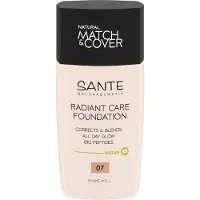 Sante Naturkosmetik Fond de teint Radiant Care, 07 Rose Beige (30 ml)