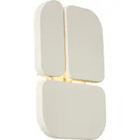 QAZQA Applique murale design beige 3 lumières - Planes
