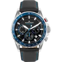 Jacques Lemans Chronographe Liverpool Black - Light Blue