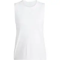 Adidas Match Sleeveless T-shirt Blanc L Femme