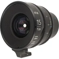 Irix Distance focale fixe 15 mm T2.6 Cine (métrique) (Canon RF, APS-C / DX, Micro Four Thirds, Plein format), Objectif, Noir