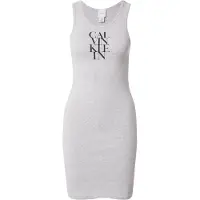 Calvin Klein Jeans D1 Collection Sleeveless Dress Gris L Femme