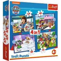Trefl PAW PATROL - Set de puzzles 4 en 1