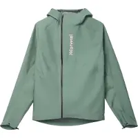 Nnormal - Veste de trail légère et imperméable - Trail Rain Jacket W Green pour Femme - Taille XS - Vert