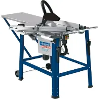 Scheppach 3901302920 Scie circulaire de table hs120o, rallonge de table, HW - lame de scie de scie, lames diamètre : 315 mm, 2800 W, 400 V
