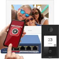 Hikvision IP-VIS-PRO-W 1 (Filaire, Sans fil, WiFi)