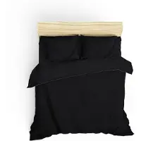 L'essentiel Maison , Stripe- CTN3493, Anthracite, couettes, 100% satin de coton