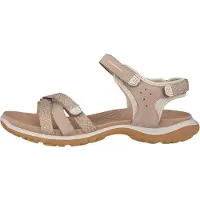 Ecco Offroad Roam Lea Tex, sandales pour femmes, couleur beige, style décontracté