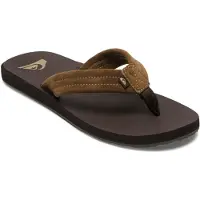 Quiksilver Carver Suede Core Sandals Marron EU 47 Homme
