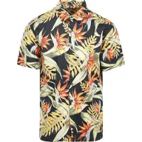 Superdry pour homme. M4010947A Chemise à imprimé hawaïen marine (XL), Casuel, Modal, Manche courte