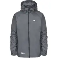 Trespass - Veste imperméable "Qikpac" pour homme/femme unie TP433 (M) (Flint)