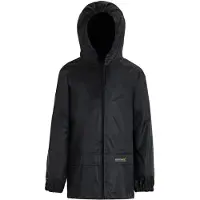 Regatta Great Outdoors Kinder Regenjacke Stormbreak RG1235 (128) (Schwarz)