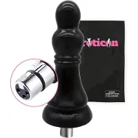Eroticon Plug Dildo - - 15.5cm - PVC sans danger - 3XLR - Utilisation anale et vaginale