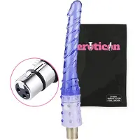 Eroticon Godemichet - - Long 21,8 cm - PVC sans danger - Compatible machines - Unisexe