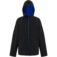 Regatta - Veste Softshell double couche pour homme RG10787 (S) (Noir/Bleu roi)