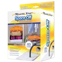 Magic Vac Space-off Food Container 6 Units Blanc