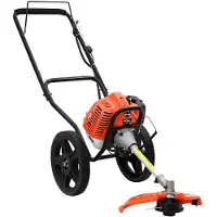 vidaXL Débroussailleuse à roues Orange 52 cm³ 1,45 kW