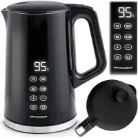 Berdsen Bouilloire électrique 1,7l BD-71 noir-argenté