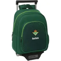 Safta Sac à dos scolaire à roulettes Real Betis Balompié vert 28 x 34 x 10 cm