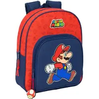 Super Mario Small Super Mario Trick 9.50l 27x33x10 Cm Backpack Orange Enfants