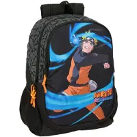 Safta Sac à dos scolaire Naruto Noir 32 x 44 x 16 cm