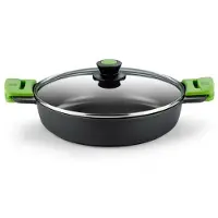 BRA Casserole avec couvercle PRIOR Noir Aluminium 2,3 L Ø 24 cm (1 Unité)