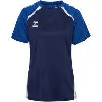 Hummel T-shirt fonctionnel 'Lead 2.0' bleu / bleu nuit / blanc cassé