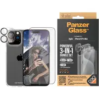 PanzerGlass Glass/hardcase Iphone 15 Pro Max Case And Screen Protector Clair
