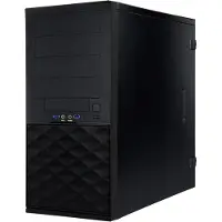 In Win PE052 Pedestal Tower Workstation Noir (ATX, E-ATX), Boîtier PC, Noir