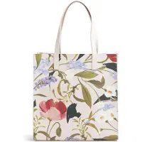 Ted Baker sac à épaule Palamaa Floral Printed Large Icon Bag lt - Pink coloré
