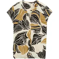 Tom Tailor 1045238 Short Sleeve Blouse Blanc 38 Femme