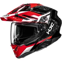 HJC RPHA 60 Dakar Noir Blanc Rouge Casque Adventure Taille XS