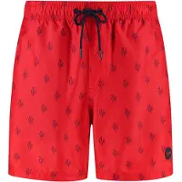 Shiwi Shorts de bain 'Mike' rouge / noir