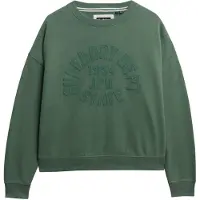 Superdry Sweat-shirt 'Athletic Essentials' vert