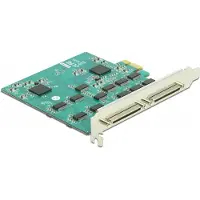 DeLOCK Carte PCI Express vers 16 x série RS-232 haute vitesse Protection ESD
